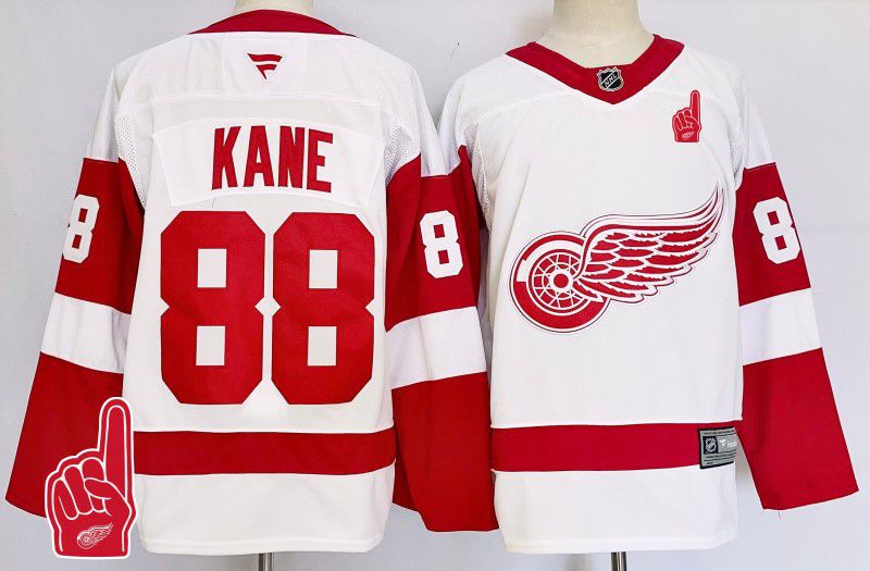 Men Detroit Red Wings #88 Kane White Fanatics 2025 NHL Jersey style 5->detroit red wings->NHL Jersey